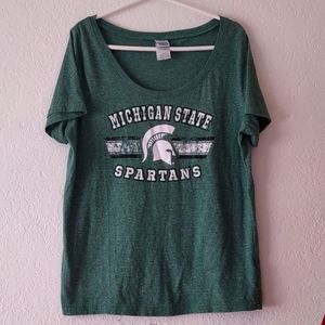 Creative Apparel - Spartans Graphic Print Top